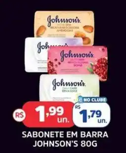 Supermercados Correia Sabonete em barra johnson's oferta