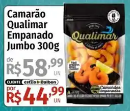 Supermercado Dalben Camarão qualimar empanado oferta