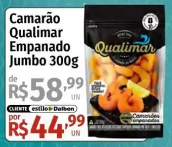 Camarão qualimar empanado