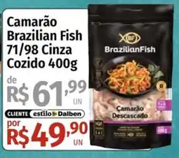 Supermercado Dalben Camarão Brazilian Fish 71/98 Cinza Cozido oferta