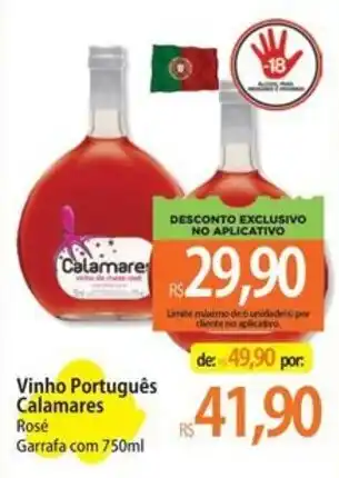 Vinho Português Calamares Rosé