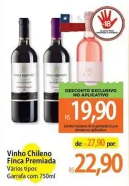 Atacadão Vinho chileno finca premiada oferta