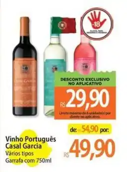 Atacadão Vinho Português Casal Garcia Vários tipos oferta