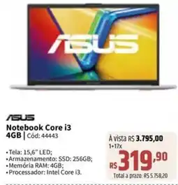 Deltasul Notebook core I3 oferta