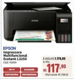 Deltasul Impressora Multifuncional Ecotank L3250 oferta