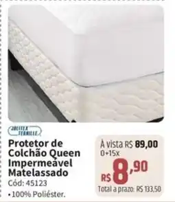 Deltasul Protetor de colchão queen impermeável matelassado oferta