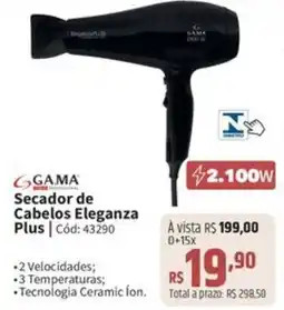 Deltasul Gama secador de cabelos eleganza plus oferta