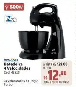 Deltasul Batedeira 4 Velocidades oferta