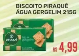 Calvi Supermercados Biscoito piraquê água gergelim oferta