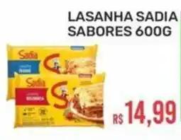 Calvi Supermercados Lasanha sadia sabores oferta
