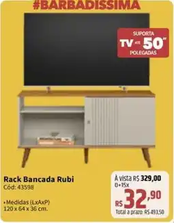 Deltasul Rack bancada rubi oferta