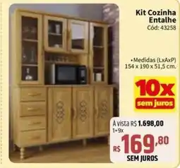 Deltasul Kit Cozinha Entalhe oferta