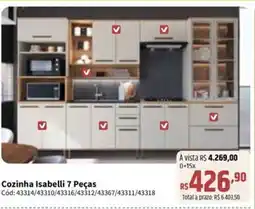 Deltasul Cozinha isabelli 7 peças oferta