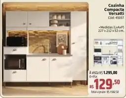 Deltasul Cozinha Compacta Versatti oferta