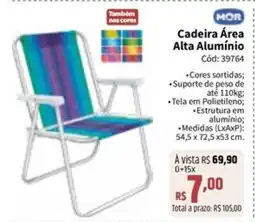 Deltasul Cadeira Área Alta Alumínio oferta