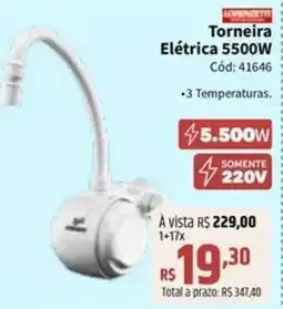 Deltasul Torneira Elétrica oferta