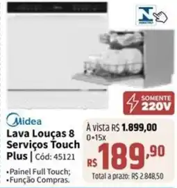 Deltasul Lava Louças 8 Serviços Touch Plus oferta