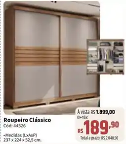 Deltasul Roupeiro Clássico oferta