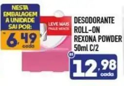 Supermercados Avenida Desodorante roll-on rexona powder oferta