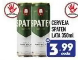 Supermercados Avenida Cerveja spaten lata oferta