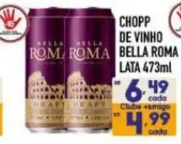 Supermercados Avenida Chopp de vinho bella roma oferta