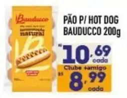 Supermercados Avenida pão p/ hot dog bauducco oferta