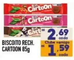 Supermercados Avenida Biscoito rech. cartoon oferta