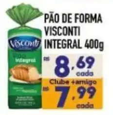 Supermercados Avenida Pão de forma visconti integral oferta