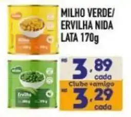 Supermercados Avenida Milho verde/ ervilha nida oferta