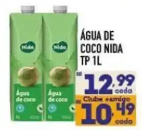 Supermercados Avenida Água de coco nida oferta