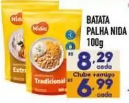 Supermercados Avenida batata palha nida oferta