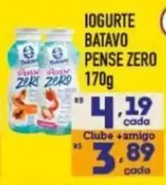 Supermercados Avenida Iogurte batavo pense zero oferta
