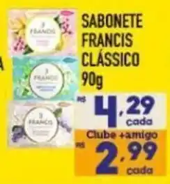 Supermercados Avenida Sabonete francis clássico oferta