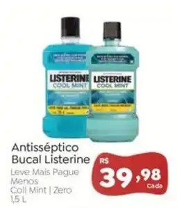 Novo Atacarejo Antisséptico Bucal Listerine oferta