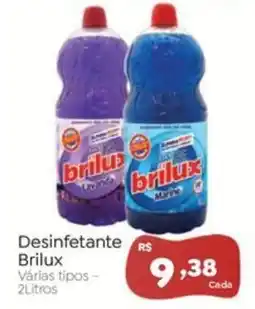 Novo Atacarejo Desinfetante Brilux Várias tipos oferta