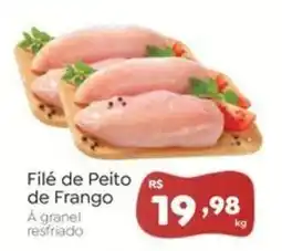 Novo Atacarejo Filé de Peito de Frango oferta