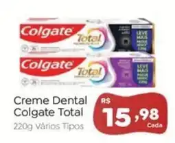 Novo Atacarejo Creme Dental Colgate Total oferta