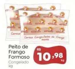Novo Atacarejo Peito de Frango Formoso Congelado oferta