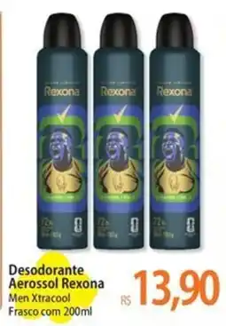 Atacadão Desodorante Aerossol Rexona Men Xtracool oferta