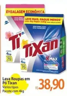 Atacadão Lava Roupas em Pó Tixan Vários tipos oferta