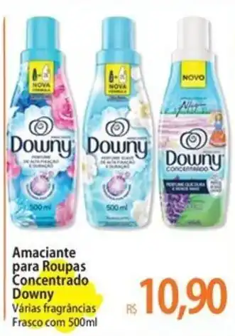 Amacianta para roupas concentrado downy várias fragrâncias