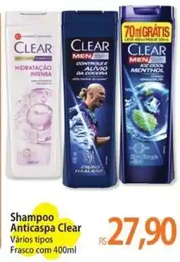 Atacadão Shampoo Anticaspa Clear Vários tipos oferta