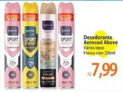 Atacadão Desodorante Aerossol Above Vários tipos oferta