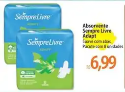 Atacadão Absorvente Sempre Livre Adapt oferta
