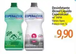 Atacadão Desinfetante Álcool Líquido Coperalcool oferta