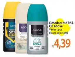 Atacadão Desodorante Roll-On Above Vários tipos oferta