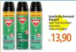 Atacadão Inseticida aerossol baygon ação total eucalipto oferta