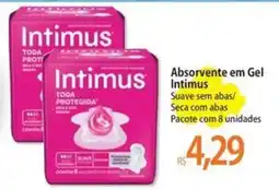Atacadão Absorvente em gel intimus oferta
