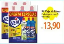 Atacadão Kit Veja Multiuso oferta