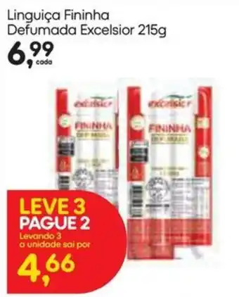 Linguiça Fininha Defumada Excelsior